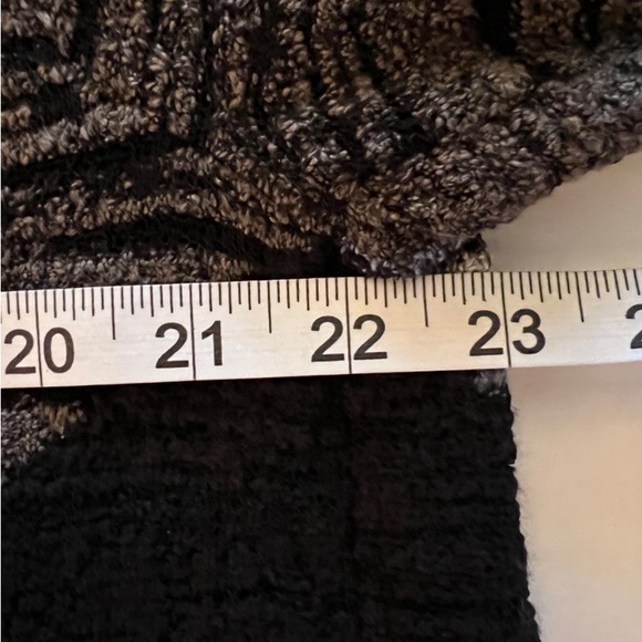 Nic and Zoe Color Block Duster Blue/Black/Brown Sz L Ret $168 - Picture 6 of 10